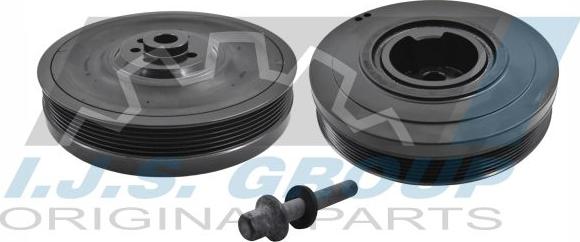 IJS GROUP 17-1029SET - Belt Pulley, crankshaft autospares.lv