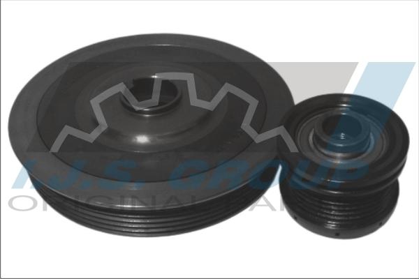 IJS GROUP 17-1020KIT A - Belt Pulley, crankshaft autospares.lv