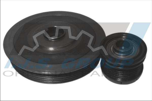 IJS GROUP 17-1020KIT B - Belt Pulley, crankshaft autospares.lv