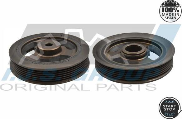 IJS GROUP 17-1124 - Belt Pulley, crankshaft autospares.lv