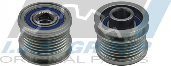 IJS GROUP 30-1163 - Pulley, alternator, freewheel clutch autospares.lv