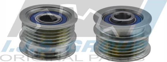 IJS GROUP 30-1204 - Pulley, alternator, freewheel clutch autospares.lv