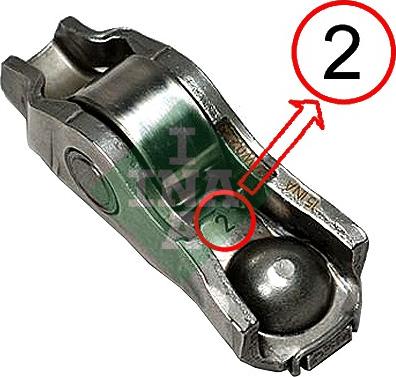 INA 422 0222 10 - Finger Follower, engine timing autospares.lv