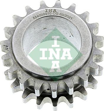 INA 554 0299 10 - Gear, crankshaft autospares.lv