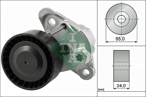 INA 534 0497 10 - Belt Tensioner, v-ribbed belt autospares.lv