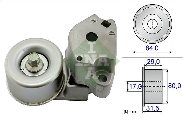 INA 534 0477 10 - Belt Tensioner, v-ribbed belt autospares.lv