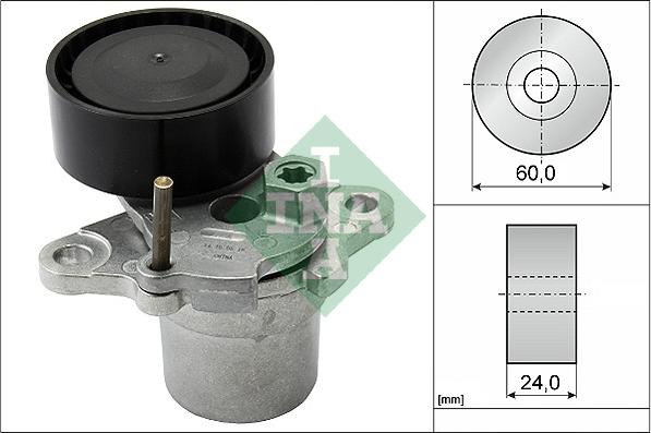 INA 534 0546 10 - Belt Tensioner, v-ribbed belt autospares.lv