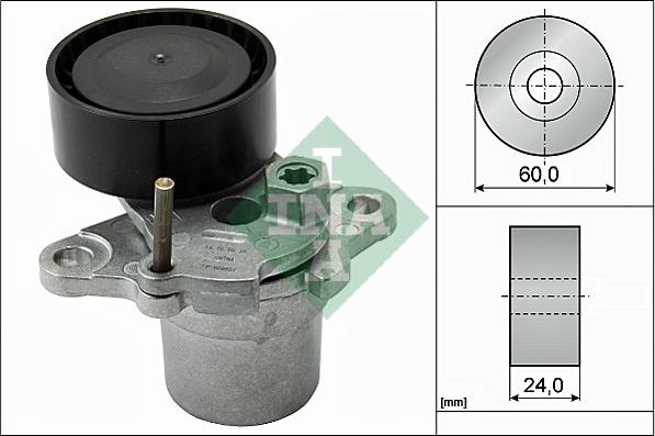 INA 534 0510 10 - Belt Tensioner, v-ribbed belt autospares.lv