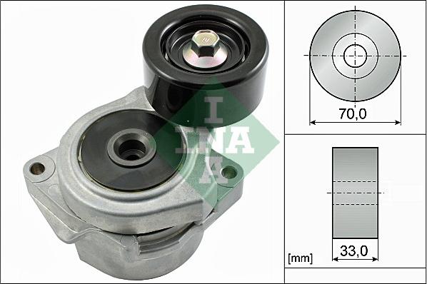 INA 534 0536 10 - Belt Tensioner, v-ribbed belt autospares.lv