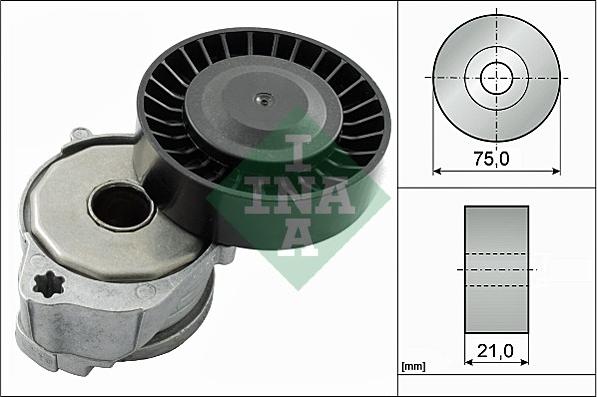 INA 534 0604 10 - Belt Tensioner, v-ribbed belt autospares.lv