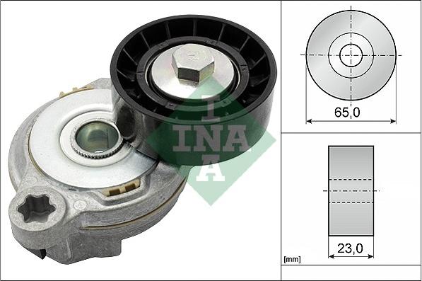 INA 534 0605 10 - Belt Tensioner, v-ribbed belt autospares.lv