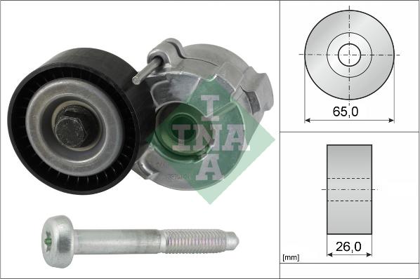 INA 534 0610 10 - Belt Tensioner, v-ribbed belt autospares.lv