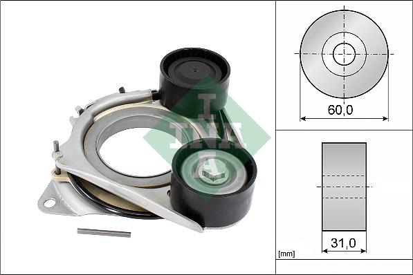 INA 534 0683 10 - Belt Tensioner, v-ribbed belt autospares.lv