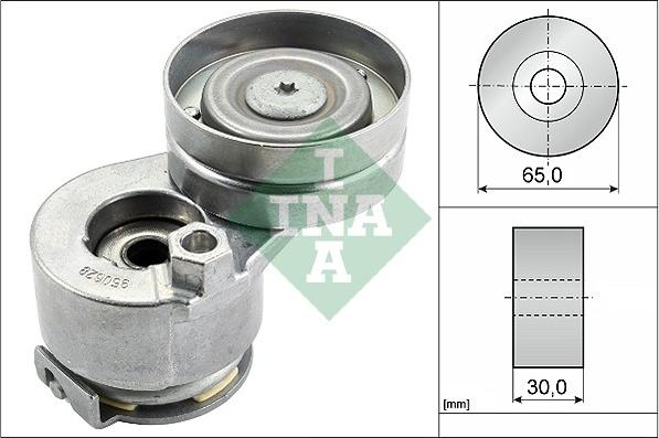 INA 534 0027 10 - Belt Tensioner, v-ribbed belt autospares.lv