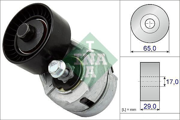 INA 534 0109 20 - Belt Tensioner, v-ribbed belt autospares.lv