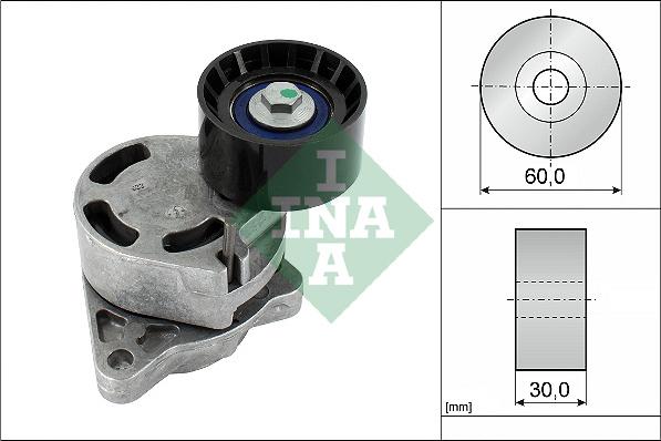 INA 534 0181 10 - Belt Tensioner, v-ribbed belt autospares.lv