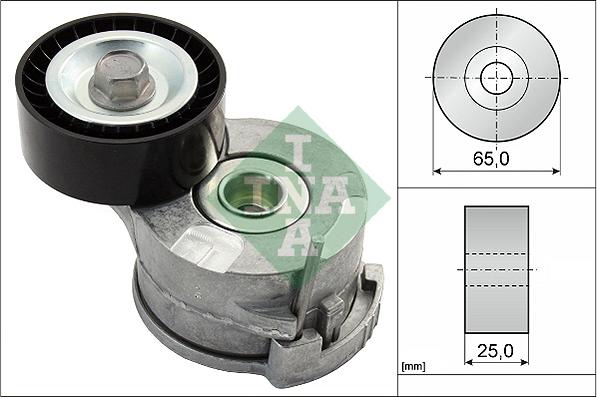 INA 534 0369 10 - Belt Tensioner, v-ribbed belt autospares.lv