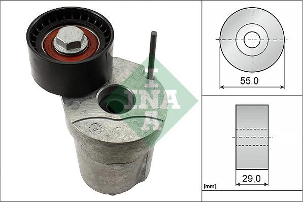 INA 534 0320 10 - Belt Tensioner, v-ribbed belt autospares.lv