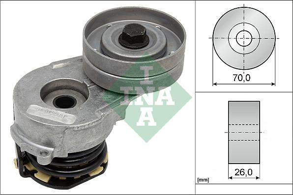 INA 534 0321 10 - Belt Tensioner, v-ribbed belt autospares.lv