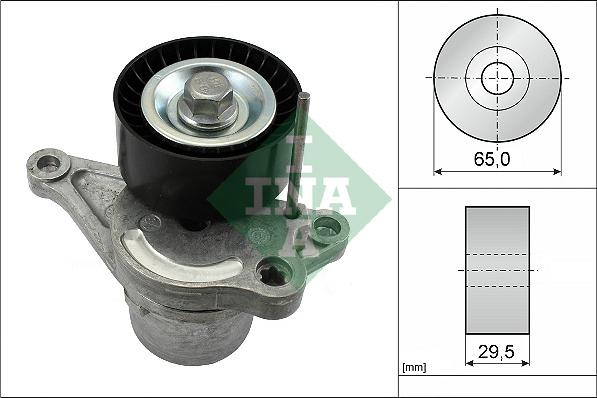 INA 534 0281 10 - Belt Tensioner, v-ribbed belt autospares.lv