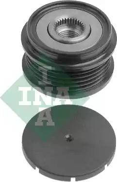 INA 535 0002 10 - Pulley, alternator, freewheel clutch autospares.lv