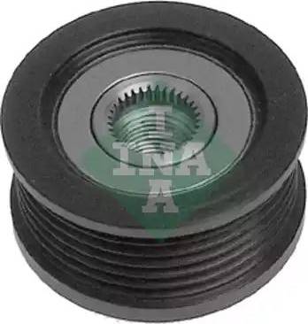 INA 535 0019 10 - Pulley, alternator, freewheel clutch autospares.lv