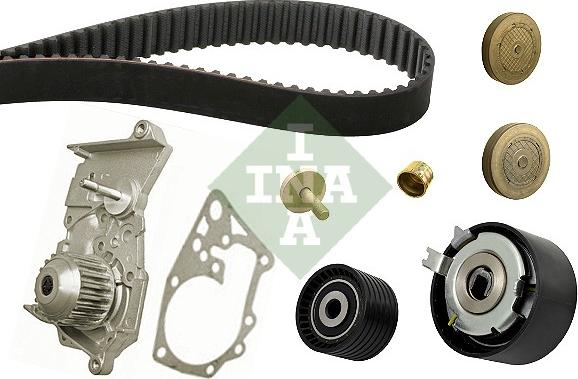 INA 530 0415 30 - Water Pump & Timing Belt Set autospares.lv