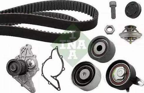 INA 530 0416 30 - Water Pump & Timing Belt Set autospares.lv