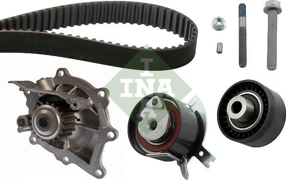 INA 530 0489 30 - Water Pump & Timing Belt Set autospares.lv