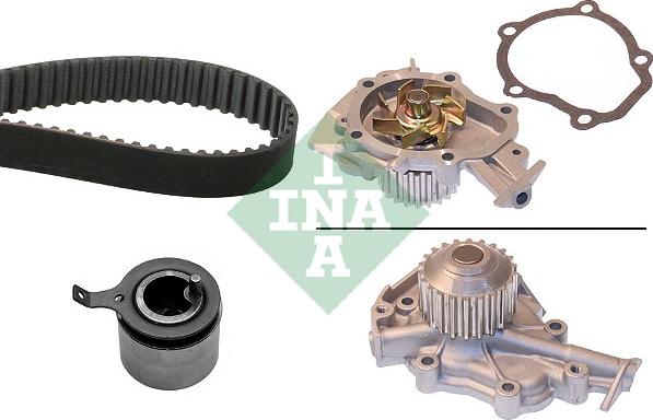 INA 530 0520 30 - Water Pump & Timing Belt Set autospares.lv