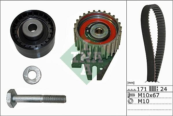 INA 530 0606 10 - Timing Belt Set autospares.lv