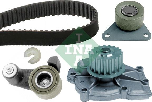 INA 530 0044 30 - Water Pump & Timing Belt Set autospares.lv