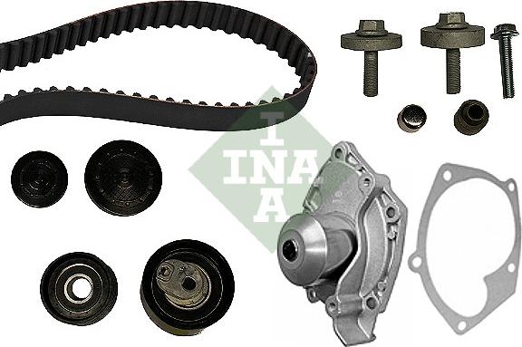 INA 530 0363 30 - Water Pump & Timing Belt Set autospares.lv