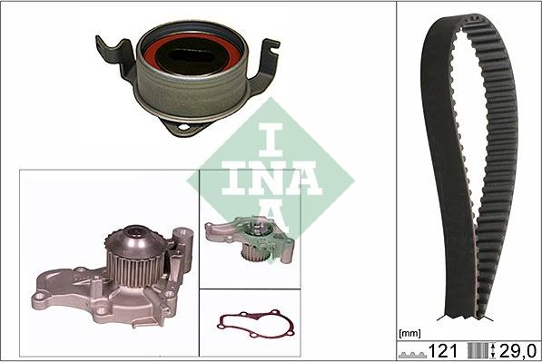 INA 530 0309 30 - Water Pump & Timing Belt Set autospares.lv