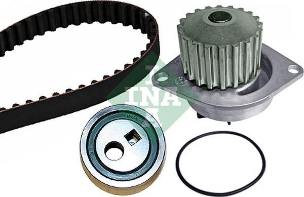 INA 530 0252 30 - Water Pump & Timing Belt Set autospares.lv