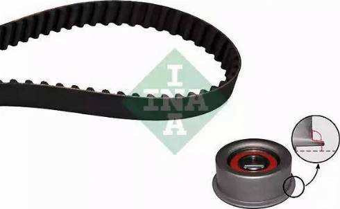 INA 530 0263 10 - Timing Belt Set autospares.lv