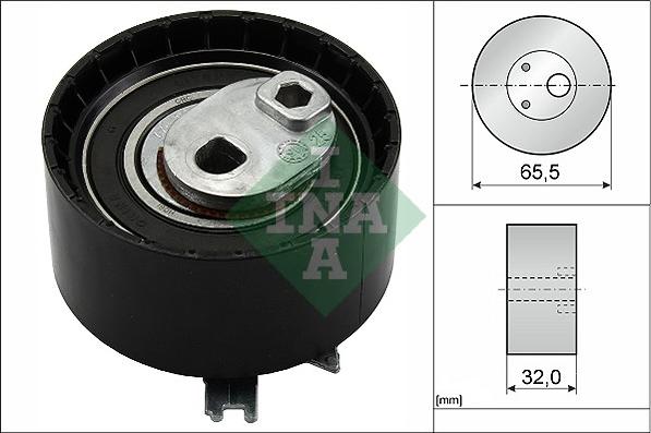 INA 531 0409 30 - Tensioner Pulley, timing belt autospares.lv