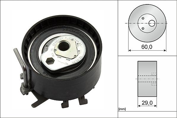 INA 531 0404 10 - Tensioner Pulley, timing belt autospares.lv