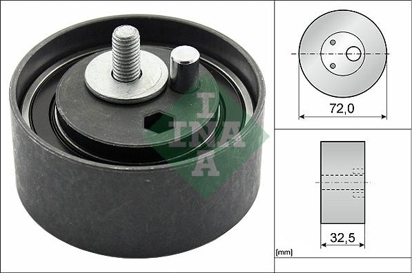 INA 531 0477 20 - Tensioner Pulley, timing belt autospares.lv