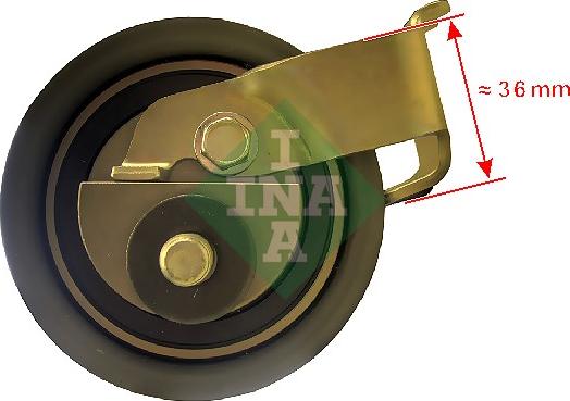 INA 531 0500 20 - Tensioner Pulley, timing belt autospares.lv