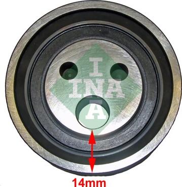 INA 531 0818 10 - Tensioner Pulley, timing belt autospares.lv