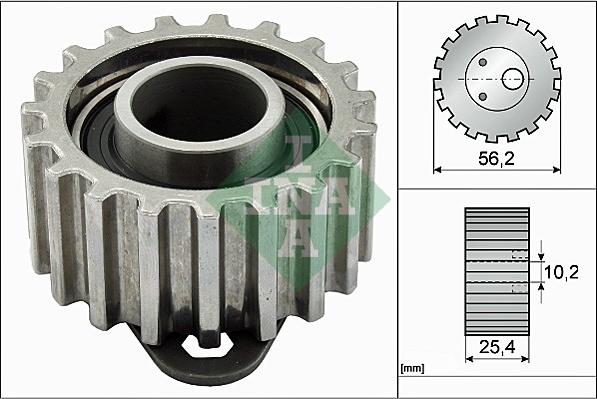 INA 531 0204 10 - Tensioner Pulley, timing belt autospares.lv
