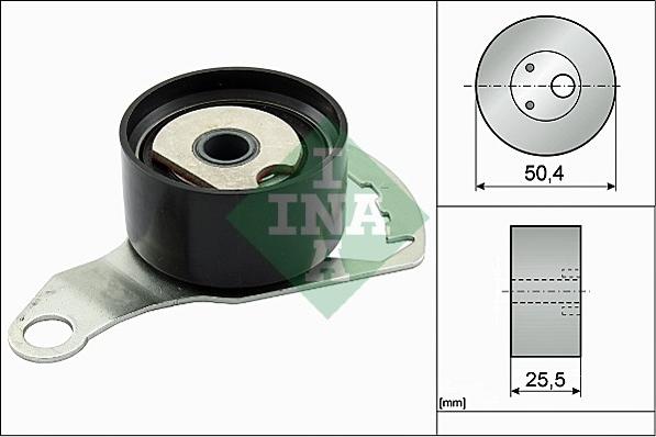 INA 531 0272 30 - Tensioner Pulley, timing belt autospares.lv