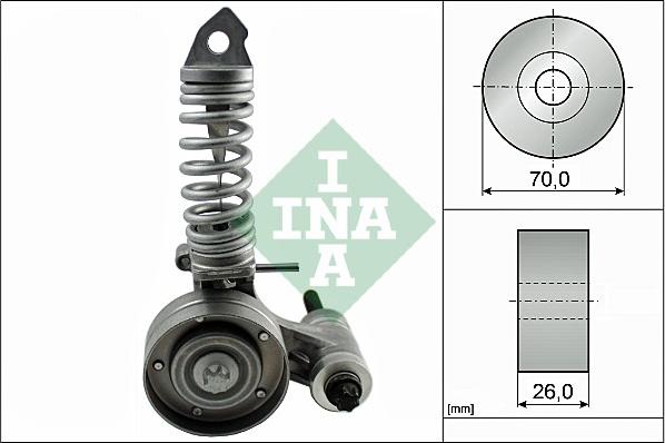 INA 533 0085 30 - Belt Tensioner, v-ribbed belt autospares.lv