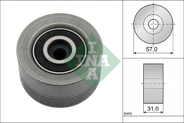 INA 532099210 - Deflection / Guide Pulley, timing belt autospares.lv