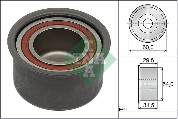 INA 532 0459 10 - Deflection / Guide Pulley, timing belt autospares.lv
