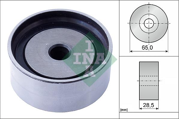 INA 532 0504 10 - Deflection / Guide Pulley, timing belt autospares.lv