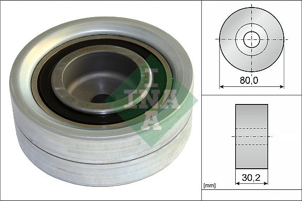 INA 532 0582 10 - Deflection / Guide Pulley, timing belt autospares.lv