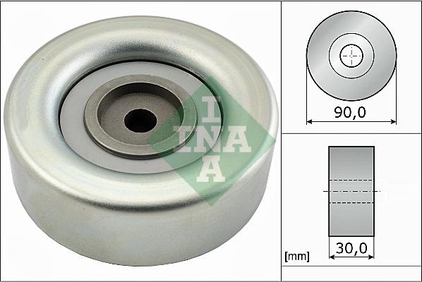 INA 532 0693 10 - Pulley, v-ribbed belt autospares.lv