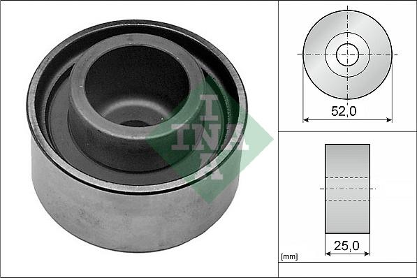INA 532 0068 20 - Deflection / Guide Pulley, timing belt autospares.lv